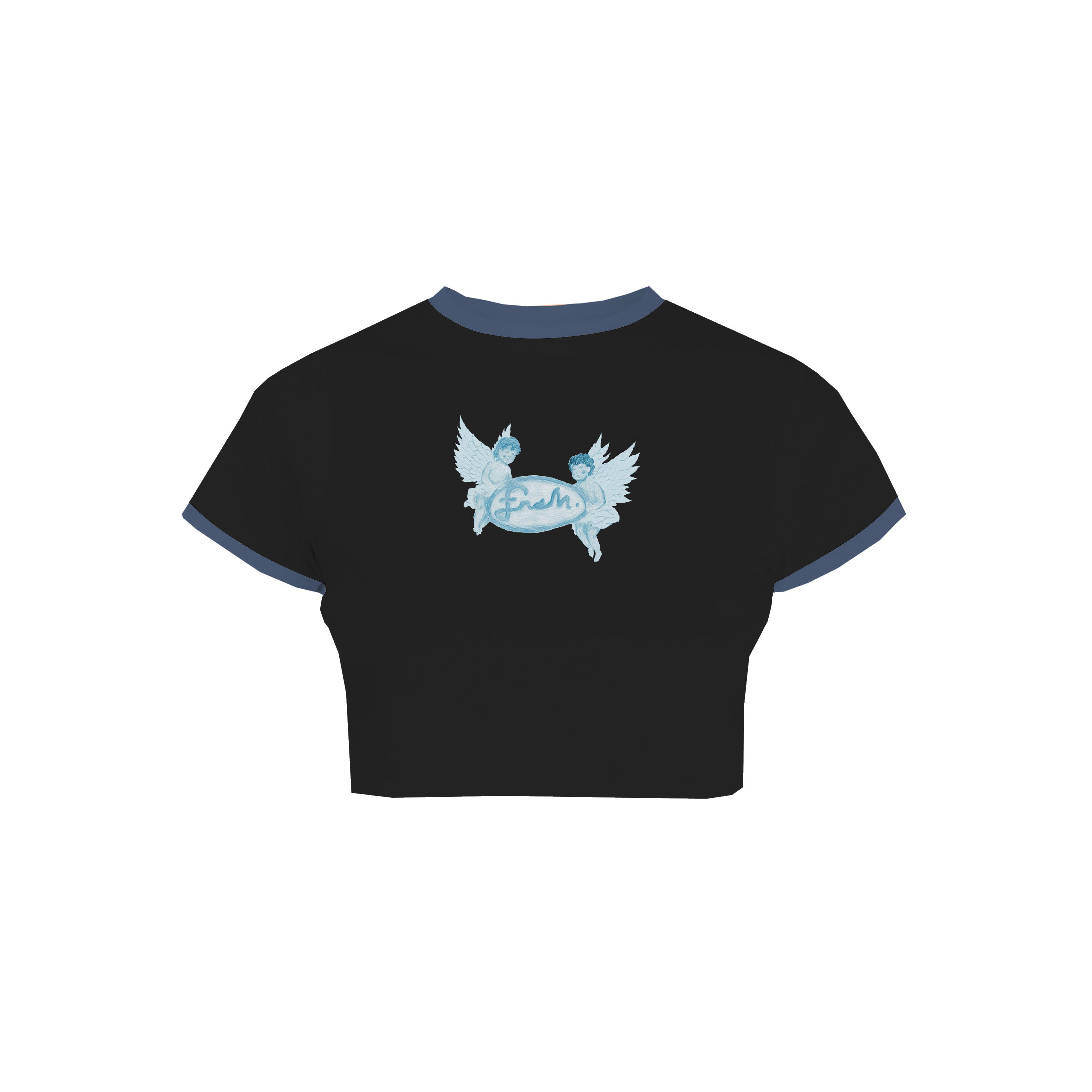 FRIENDS IN THE SKY CROP TOP