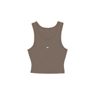 FRSH OVAL RIP CROP TANK TOP