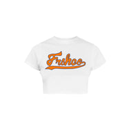 FRSH CO SIGN CROP TOP TEE