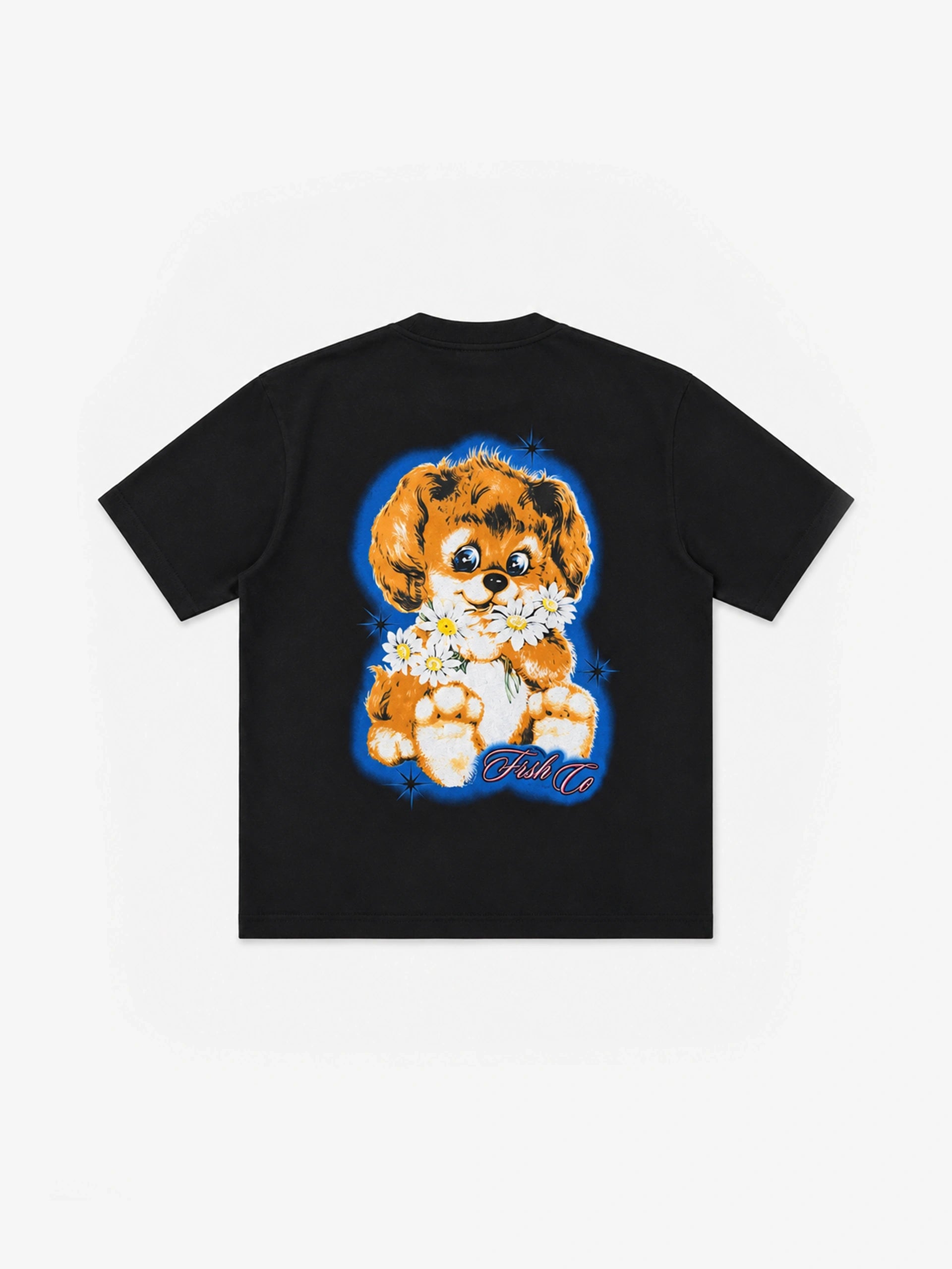 Dog n Flowers Tee