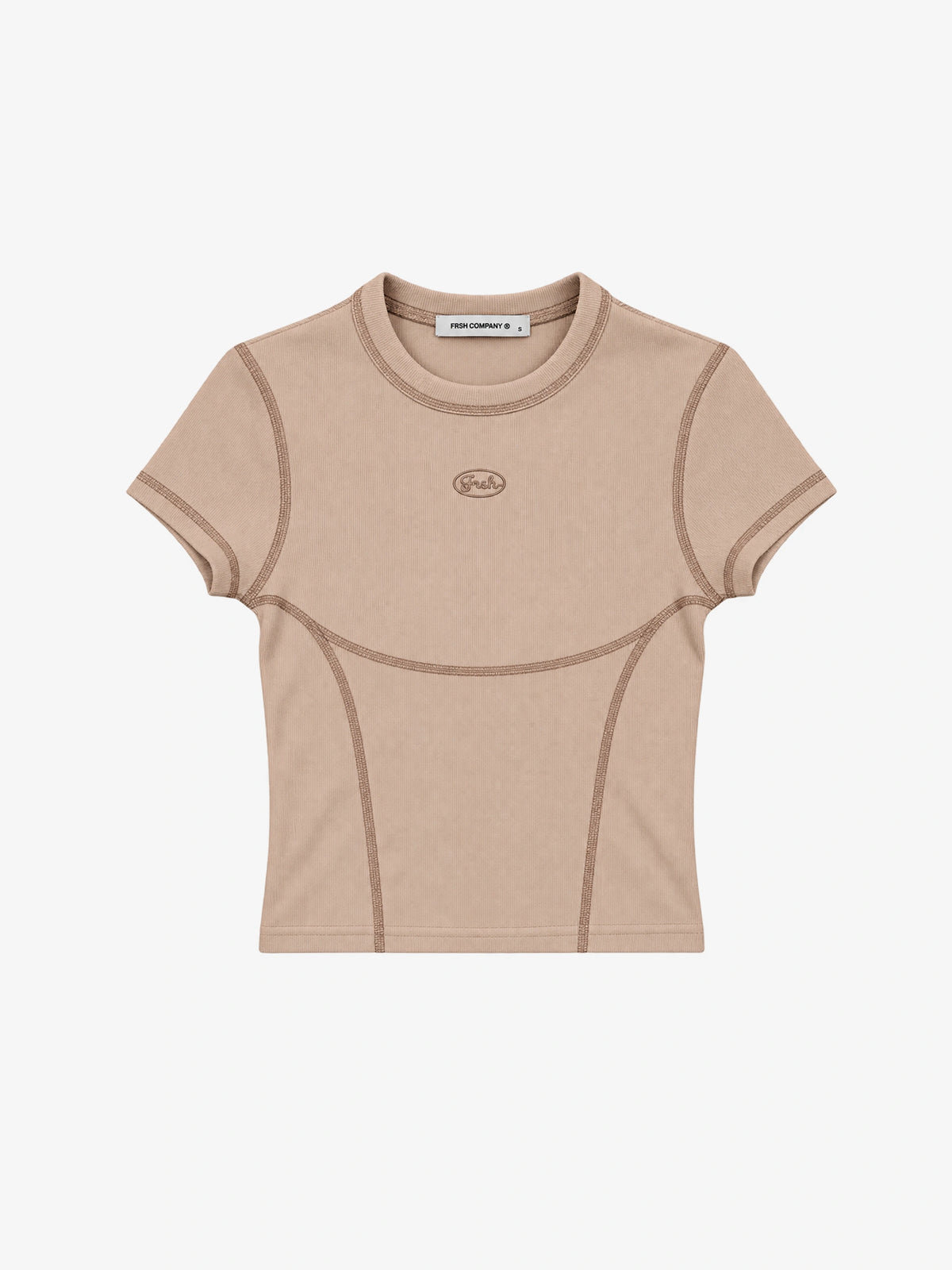 FRSH | OVAL CROP TOP CREAM