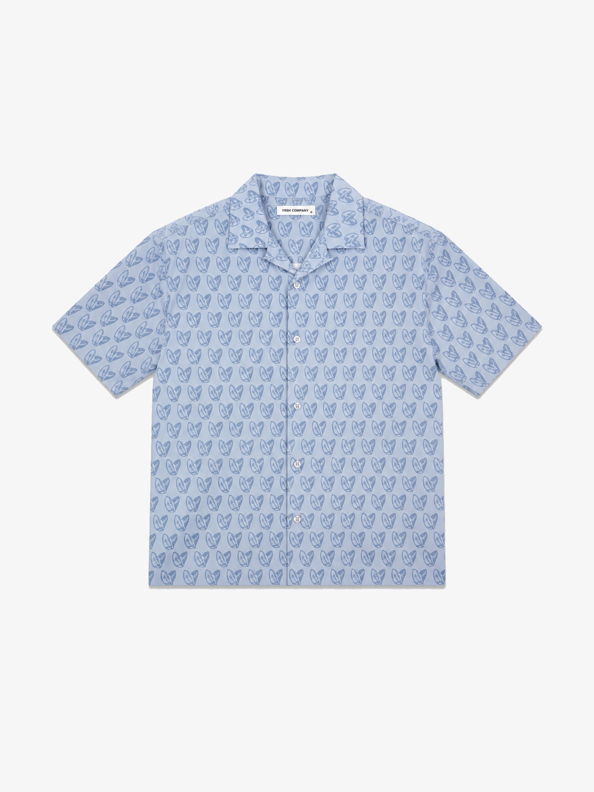 Turbi Hearts Button Up
