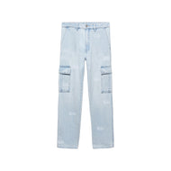 OVALS CARGO DENIM